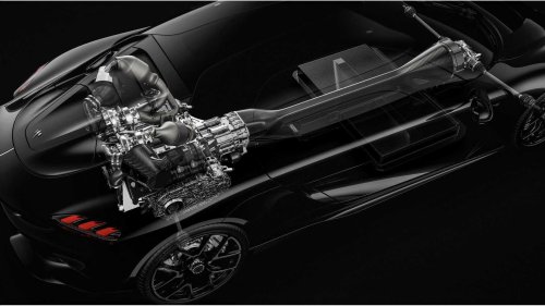 The smallest engine ever to power a production supercar