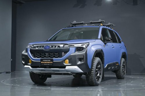 スバルが「フォレスター」と「アウトバック」の「ウィルダネス」と「トレイルシーカー」を初披露【ジャパンモビリティショー2025】