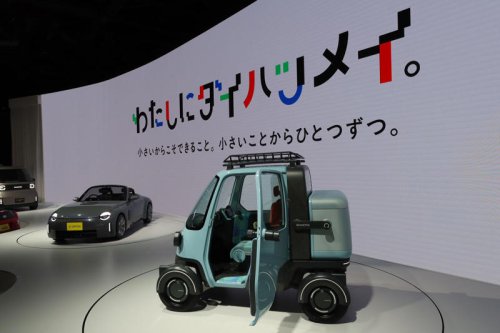 ダイハツは次期「コペン」の方向性を示すコンセプトカー「K-OPEN（コペン）」を展示【ジャパンモビリティショー2025】