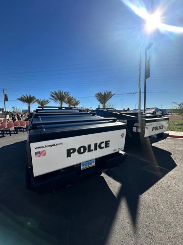 Las Vegas police unveil new Cybertruck fleet