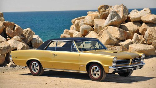Pontiac, Muscle Cars, The Tiger Gold Pontiac GTO Was One Of The Rarest Muscle Cars In The '60s