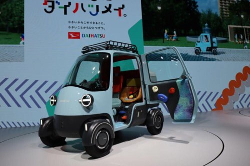 原チャリ以上、軽自動車未満…ダイハツ「ミゼットX」が便利そう!