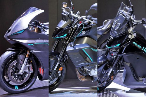 ヤマハの黒い三連星? 電動バイク3車種の詳細を実物で確認