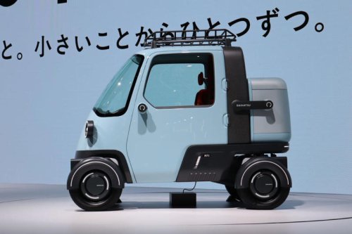 原チャリ以上、軽自動車未満…ダイハツ「ミゼットX」が便利そう!