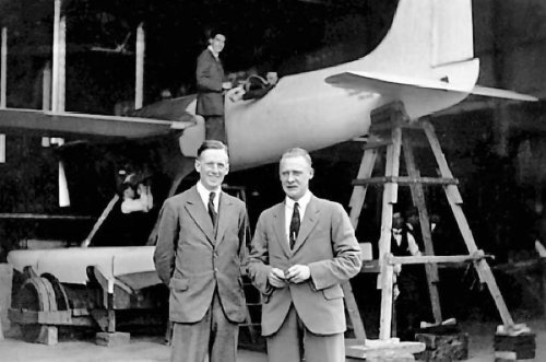 Magníficos aviones de carreras británicos