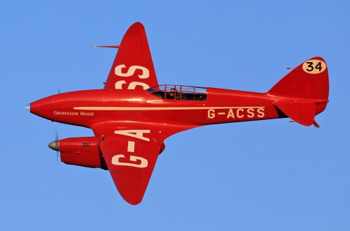 Magníficos aviones de carreras británicos