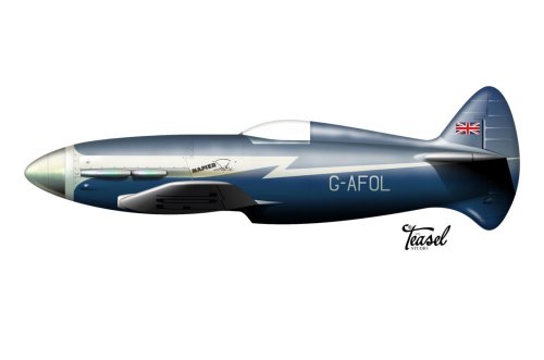 Magníficos aviones de carreras británicos