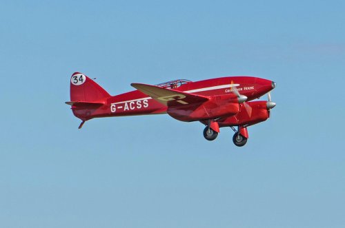 Magníficos aviones de carreras británicos