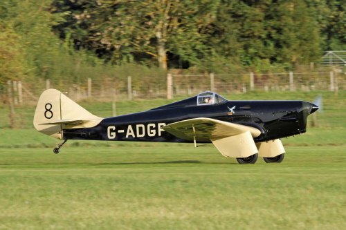 Magníficos aviones de carreras británicos