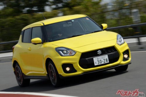 いまでは少なくなった国産ホットハッチが……2025年11月生産完了するスズキ スイフトスポーツに感謝を！