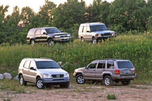 SUV, View Photos of the 1998 Mid-Size Off-Road SUV Comparison Test