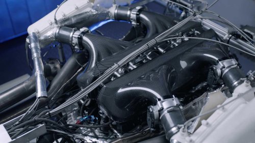 The largest engine ever to power a European supercar