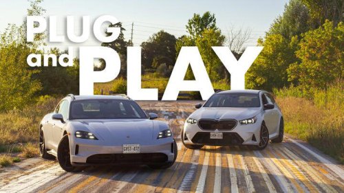 BMW M5 Touring vs Porsche Taycan GTS Sport Turismo Comparison