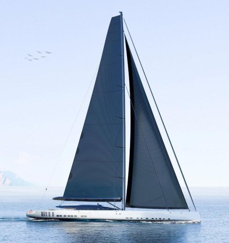 El velero más alto del mundo está en construcción: la misma altura de la Estatua de la Libertad