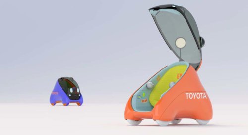 Este coche autónomo hará felices a los padres y mucho más a los niños: podrán ir solos al colegio en este curioso Toyota Kids Mobi