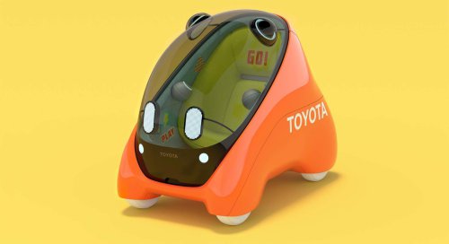 Este coche autónomo hará felices a los padres y mucho más a los niños: podrán ir solos al colegio en este curioso Toyota Kids Mobi