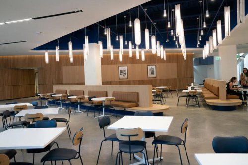 Inside Ford Motor's new world headquarters are nods to the past and cues to the future