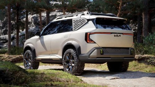 Kia, Kia EV5, Tesla, Rugged Kia EV5 WKNDR Concept Takes Aim At Trails, Not Tesla