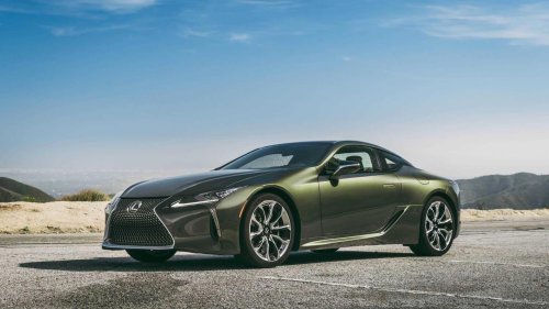 The Lexus LC500 is the only naturally aspirated V8-powered luxury coupe left in the USA
