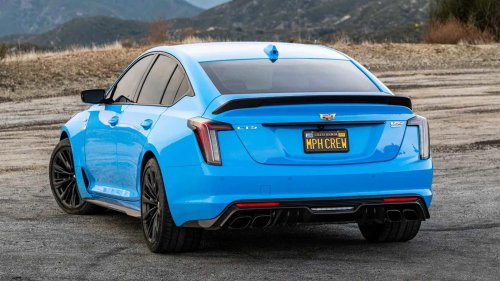 The cheapest V8 sports sedan in America costs six figures