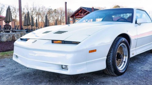 The Pontiac Trans Am 20th anniversary is the fastest Trans Am of all time