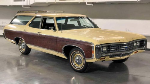 The 1969 Chevrolet Kingswood Estate 427 is a sleeper wagon