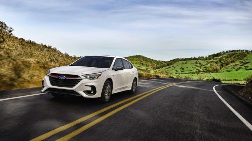 The 2023-2025 Subaru Legacy is the brand's last midsize sedan