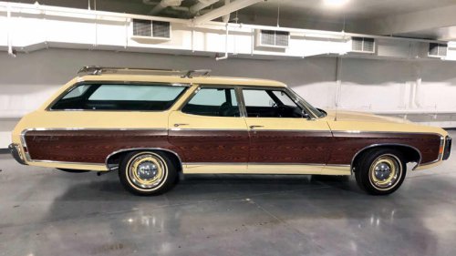 The 1969 Chevrolet Kingswood Estate 427 is a sleeper wagon