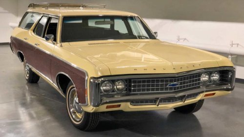 The 1969 Chevrolet Kingswood Estate 427 is a sleeper wagon
