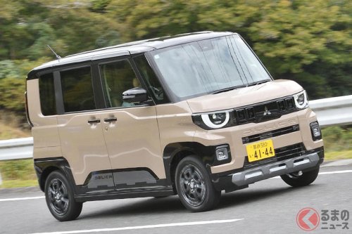 三菱「新型デリカミニ」登場！ 2年半ぶり全面刷新で大きく進化！ 本家“デリカのDNA”を凝縮した「軽スーパーハイトワゴン」4WDがスゴい！ 試乗してわかった実力とは！