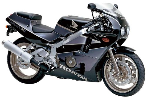 ホンダ「CBR400RR（NC23）」（1988年）｜エアロボディのCBR400R/NC23を元に車体を主に改良しRRを初めて名乗ったレプリカ