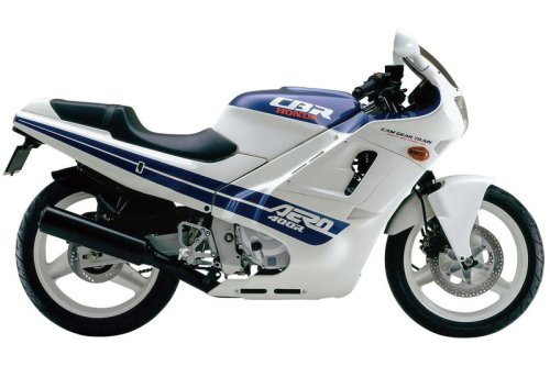 ホンダ「CBR400RR（NC23）」（1988年）｜エアロボディのCBR400R/NC23を元に車体を主に改良しRRを初めて名乗ったレプリカ