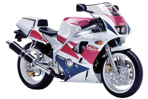 ヤマハ「FZR400（1WG）」（1988年）86年の初期型FZRを元にエンジンを改良し排気デバイスを加える