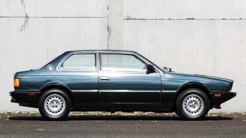 Maserati Biturbo: The first production car with twin turbocharging