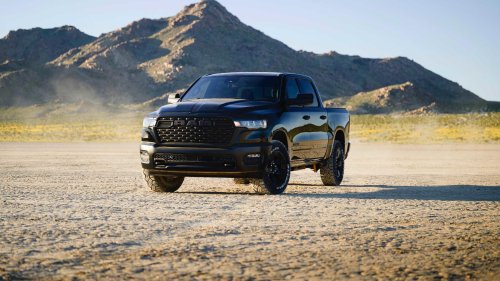 This pickup truck works hard and rides easy