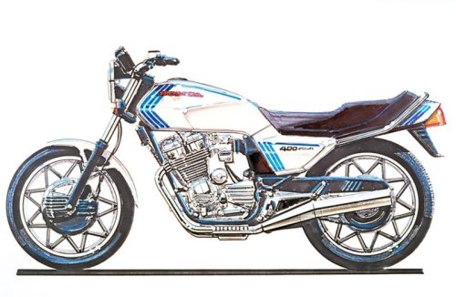 ホンダ「ドリームCB400FOUR」から「CBX400F」へと続く、デザインの進化を辿る【空冷4発ヨンヒャク回顧録】