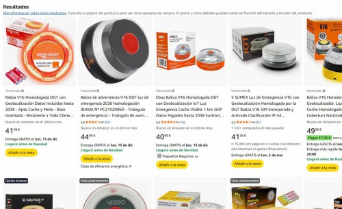 Muchos la compraron por 40 euros o más, pero ¿sabes cuánto cuesta hoy la baliza V-16?: lo que todos quieren saber