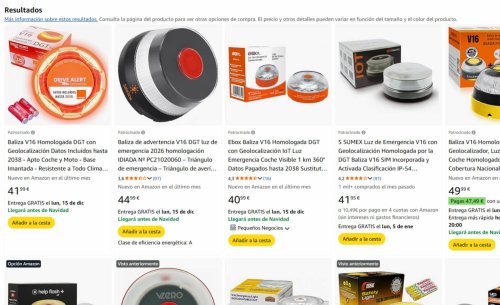 Muchos la compraron por 40 euros o más, pero ¿sabes cuánto cuesta hoy la baliza V-16?: lo que todos quieren saber