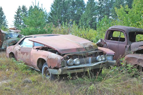 Junkyard discoveries from Cooley’s Statewide Scrap &amp; Salvage in Eau Claire, Wisconsin