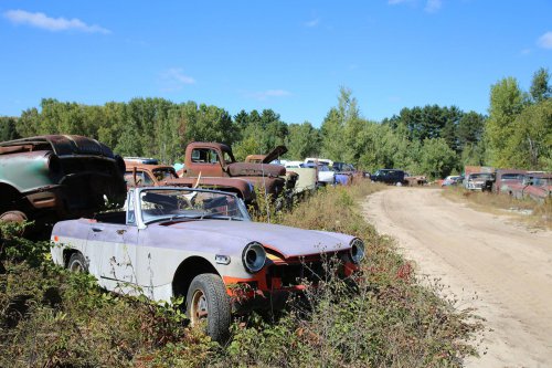 Junkyard discoveries from Cooley’s Statewide Scrap &amp; Salvage in Eau Claire, Wisconsin