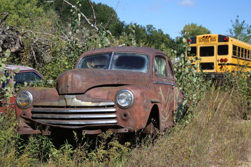 Junkyard discoveries from Cooley’s Statewide Scrap &amp; Salvage in Eau Claire, Wisconsin