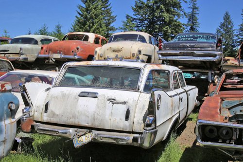 Mopar magic: Junkyard discoveries of Wildcat Auto Wrecking, Sandy, Oregon