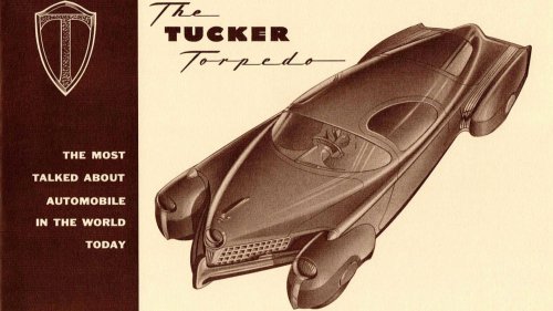 The most influential car of the 1940s made use of a helicopter engine