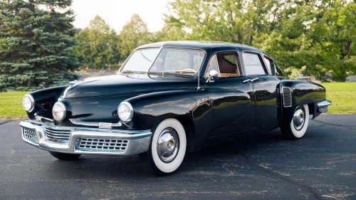 The most influential car of the 1940s made use of a helicopter engine