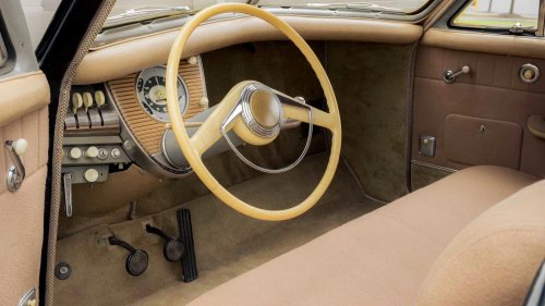 The most influential car of the 1940s made use of a helicopter engine