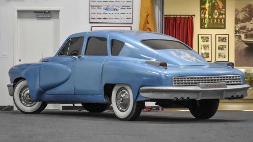 The most influential car of the 1940s made use of a helicopter engine