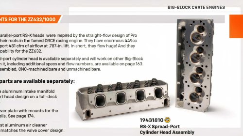 Chevrolet's largest, most powerful crate engine ever