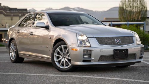 The luxury car with a NASCAR-derived engine