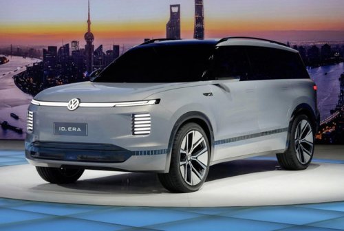Volkswagen, SUV, Volkswagen’s biggest electrified SUV reveals its wild, screen-filled interior