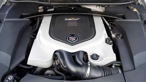 The luxury car with a NASCAR-derived engine